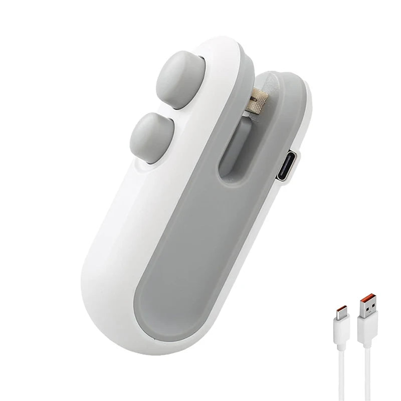 Sellador de Bolsas Mini USB-C con Cortador