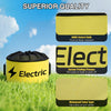 Yellow and black storage bags for electric tools featuring Oxford cloth and waterproof inner layers.