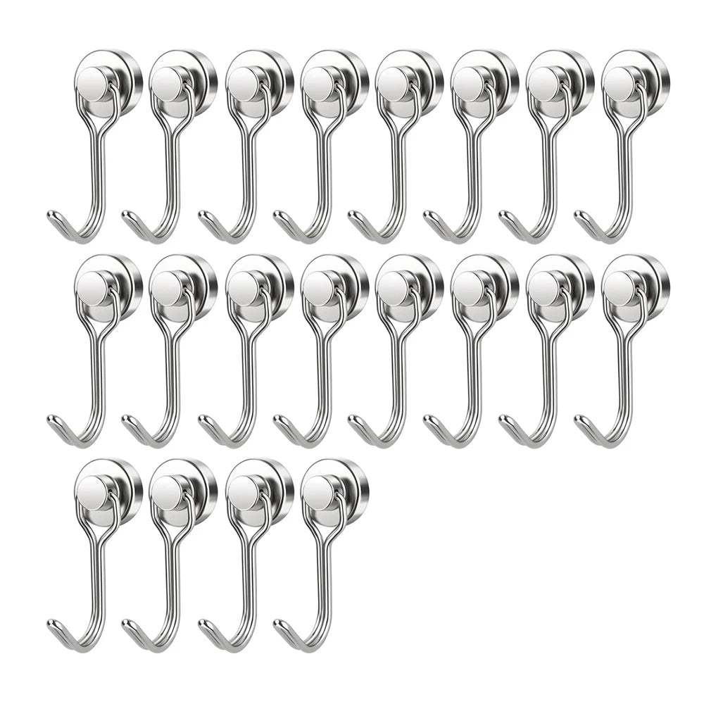 Heavy Duty Magnetic Swivel Hooks with Neodymium Magnet