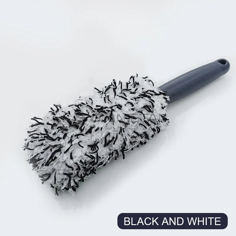 Soft Plush Car Wheel & Rim Cleaning Brush
