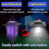 Solar-Powered Mosquito & Insect Zapper