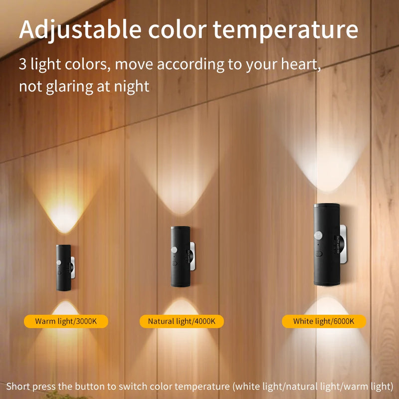Magnetic Motion-Sensor Night Light