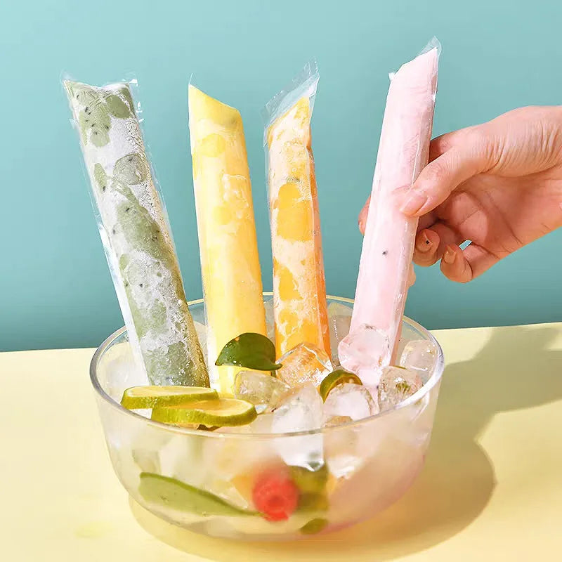 Disposable Transparent Popsicle Bags