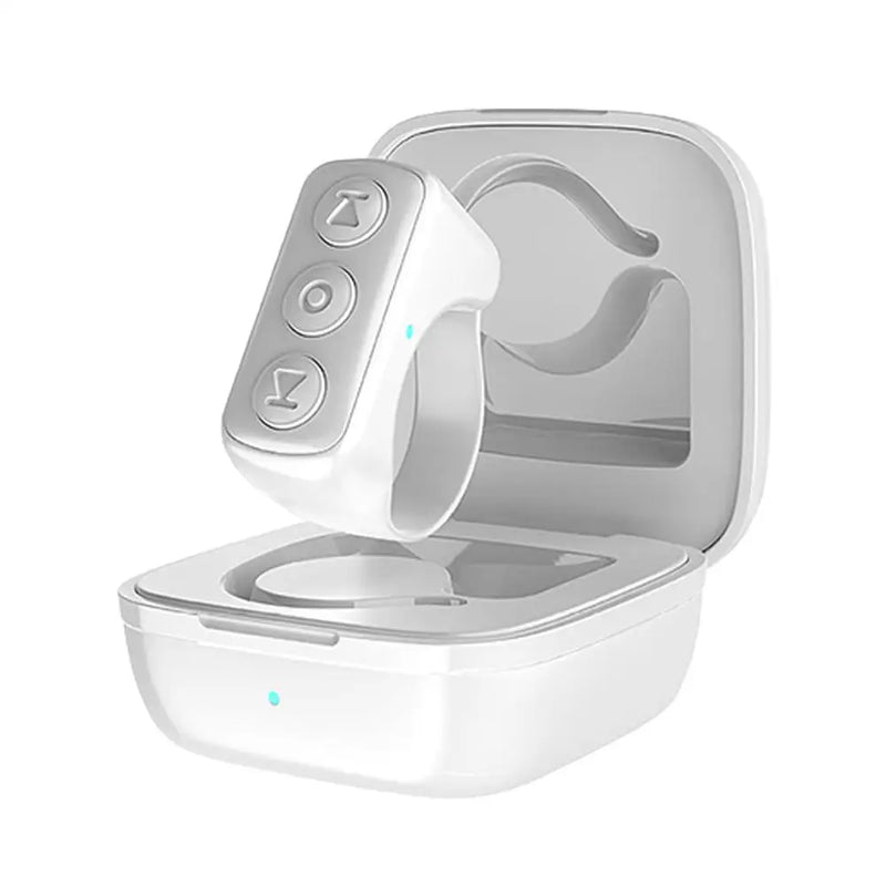 Bluetooth Ring Remote Control with Charging Case