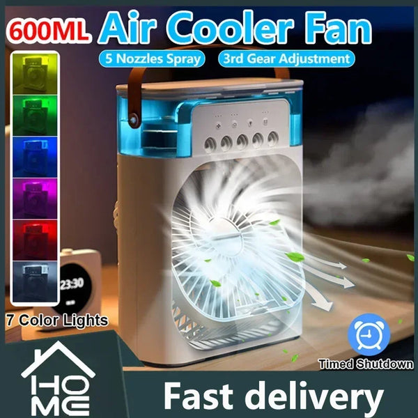 Portable USB Desk Humidifier Fan