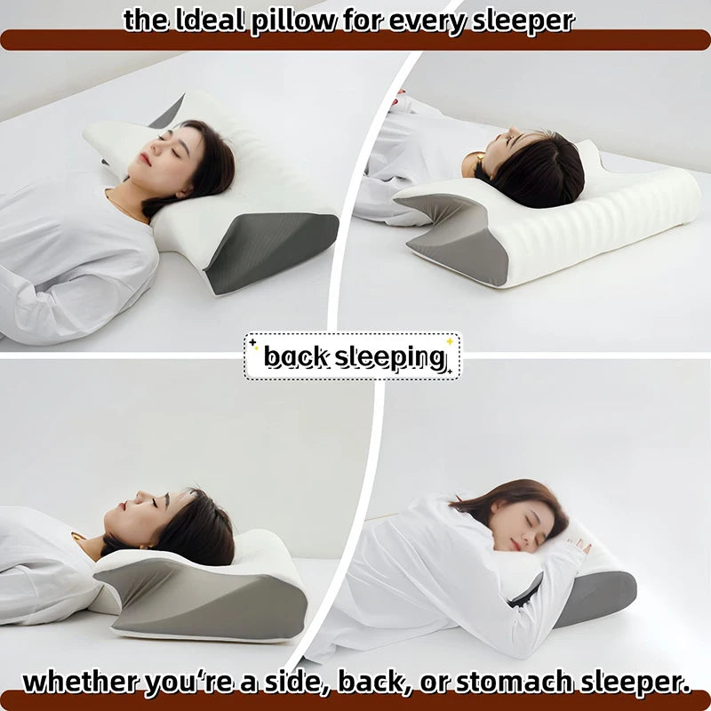 Ergonomic Memory Foam Cervical Pillow