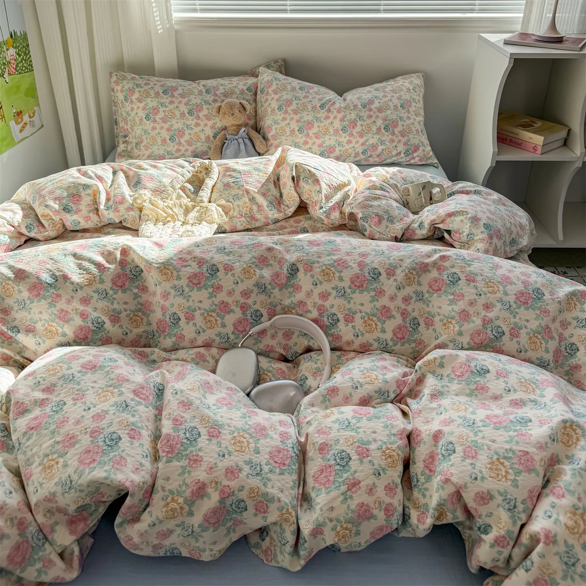 Ultra-Soft Microfiber Duvet Cover Set with Pillowcases