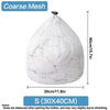 Mesh Laundry Bags with Drawstring – Set of 4 Sizes for Delicates, Jeans & Blankets