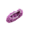 Chenille Dust Mop Slippers for Hands-Free Floor Cleaning