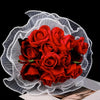 Pleated Wavy Bouquet Wrap