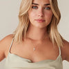 14K Gold Plated Cross Pendant Necklace