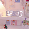 3D LED Digital Alarm Clock with Calendar and Temperature Display