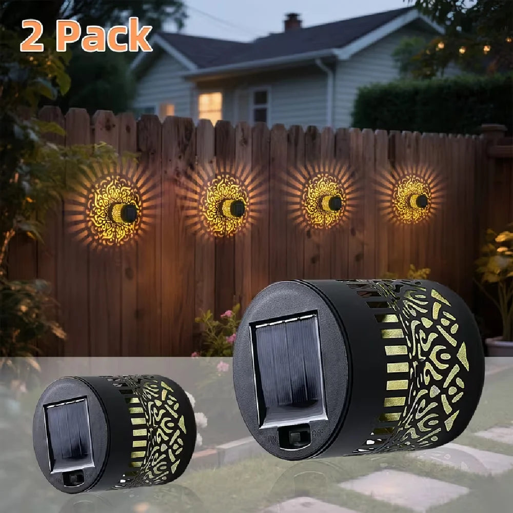 Solar Mandala Projection Lights