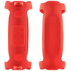 Red shockproof silicone protective case for a JBL Charge 6 speaker shown from the front.