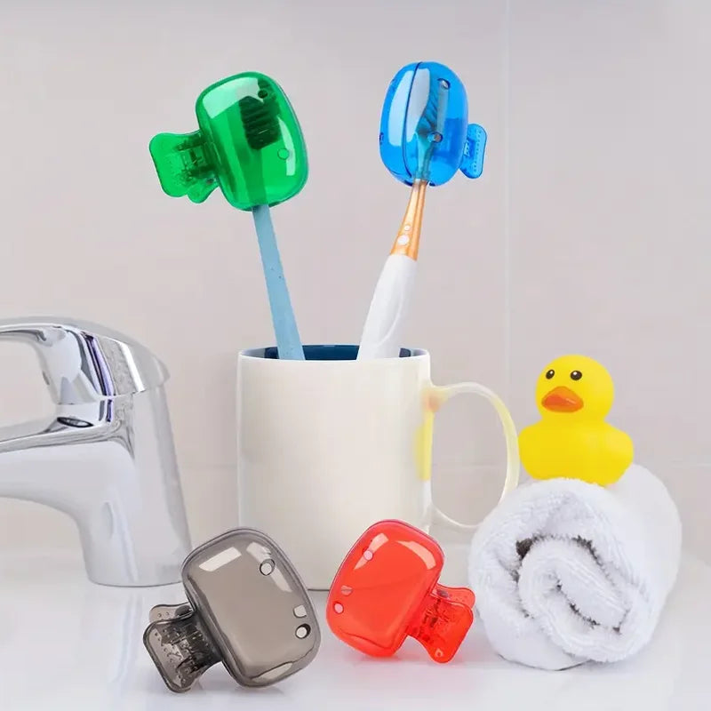 Travel Toothbrush Protective Covers (4-Pack)