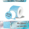 Self-Adhesive Thermal Label Rolls for Mini Printers