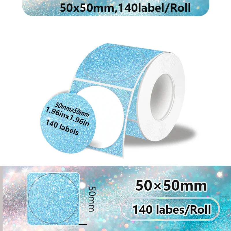 Self-Adhesive Thermal Label Rolls for Mini Printers