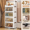 Foldable Double-Door Storage Cabinet