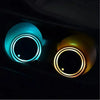 LED Cup Holder Coasters with 7 Color-Changing Lights