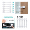 Baby Safety Cabinet & Drawer Locks (6-Pack)