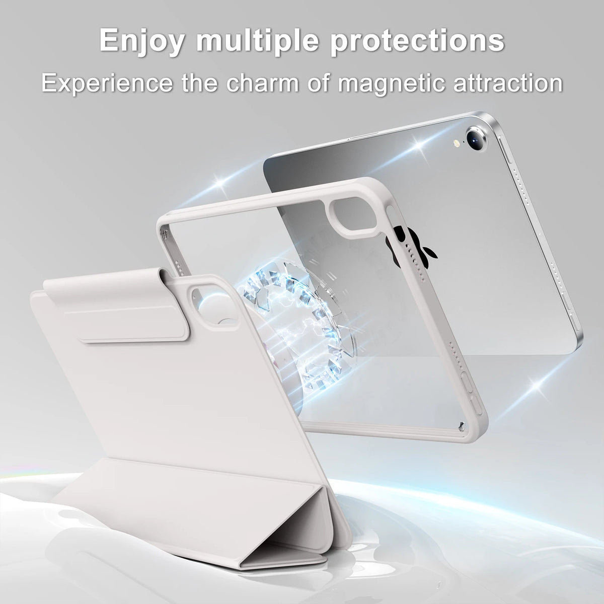 360° Rotating Magnetic Case for iPad