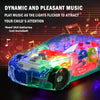 Transparent Gear Car Toy with Lights and Sound