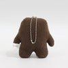 Adorable Domo Kun Plush Keychain – Kawaii Anime Charm for Bags & Keys