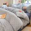 Ultra-Soft Pre-Washed Microfiber Duvet Cover Set with Pillowcases
