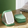 Portable LED Makeup Bag with Mirror