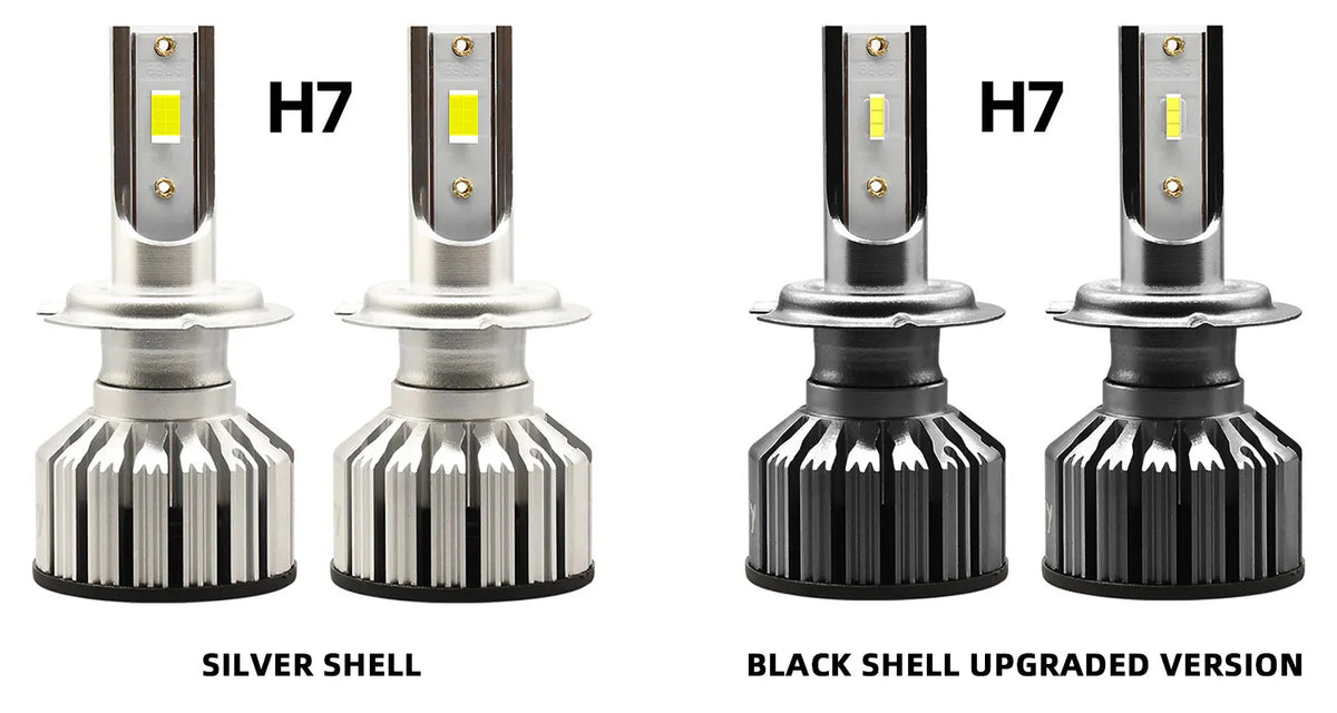 Super Bright LED Headlight Bulbs – 6500K Cool White, Plug-and-Play