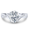 Anillo Encantador de Moissanita con Diseño de Hada en Plata de Ley 925