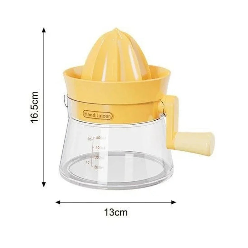 Manual Citrus Juicer with Rotating Press