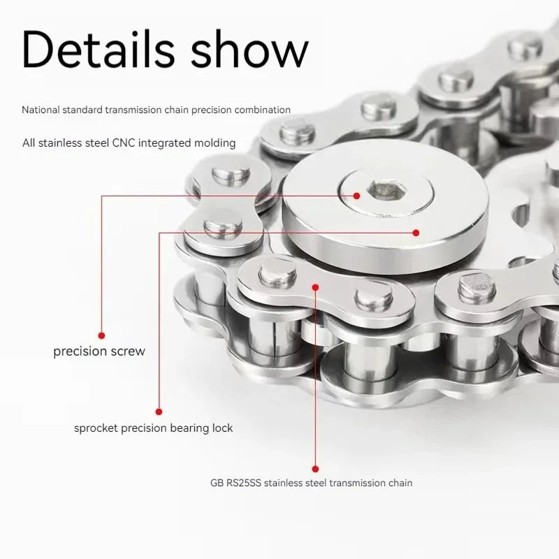 Präzises Metall-Fidget-Spinner