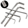L-Shaped Hex Key Set with Flat Head Design