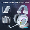 RGB Gaming Headset with 7.1 Surround Sound and Detachable Microphone