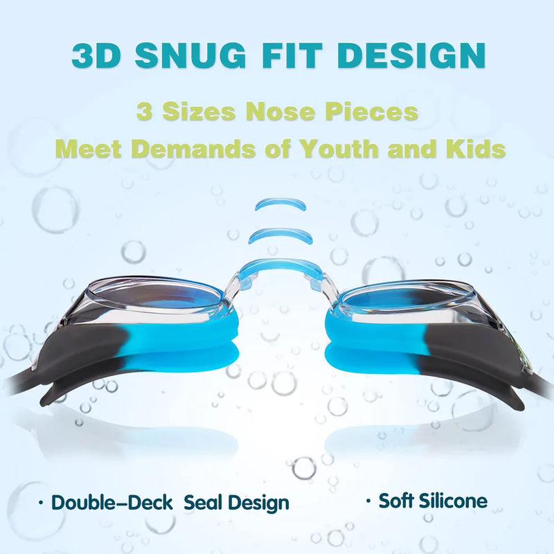 Kids' Anti-Fog Swimming Goggles
