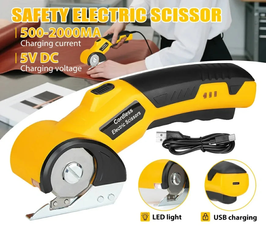 Coupeuse électrique sans fil de carton