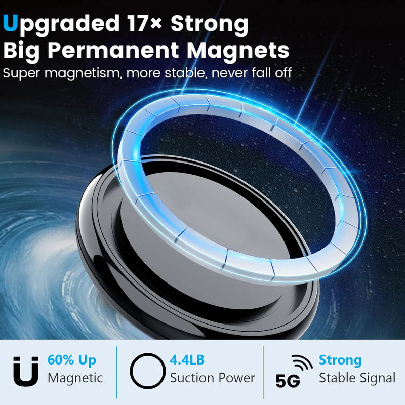 Magnetic Vacuum Suction Car Phone Holder