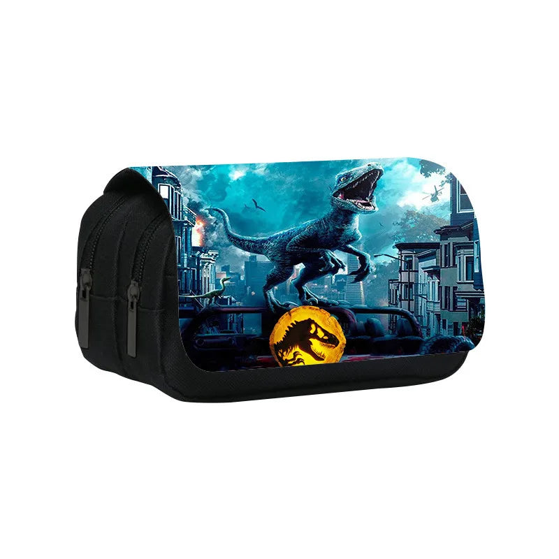 Jurassic World Double-Layer Pencil Case