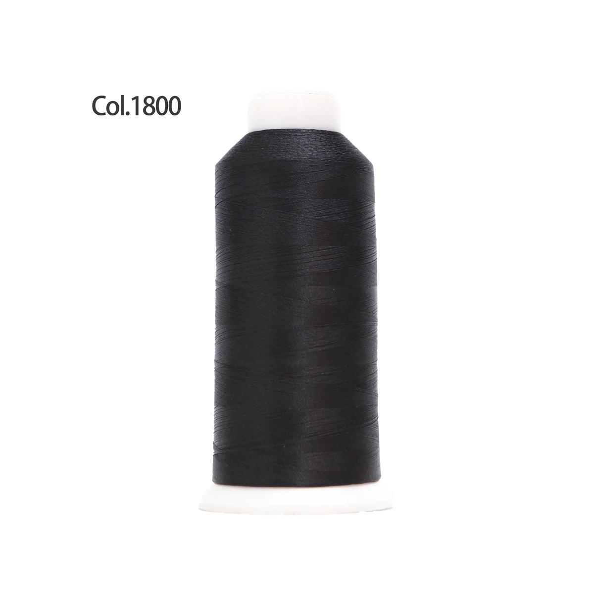 80-Color Polyester Embroidery Thread Set with Large 4000m Spools