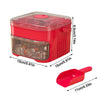 Double-Layer Ice Cube Tray with Easy-Press Lid