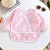 Waterproof Long-Sleeve Baby Feeding Smock