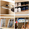 No-Drill Adjustable Metal Spring Tension Curtain Rod