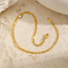 Layered Gold-Plated Stainless Steel Anklet