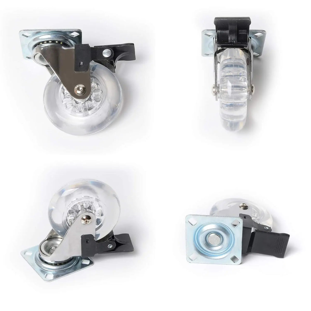 Ruedas Giratorias Resistentes (Set de 4)