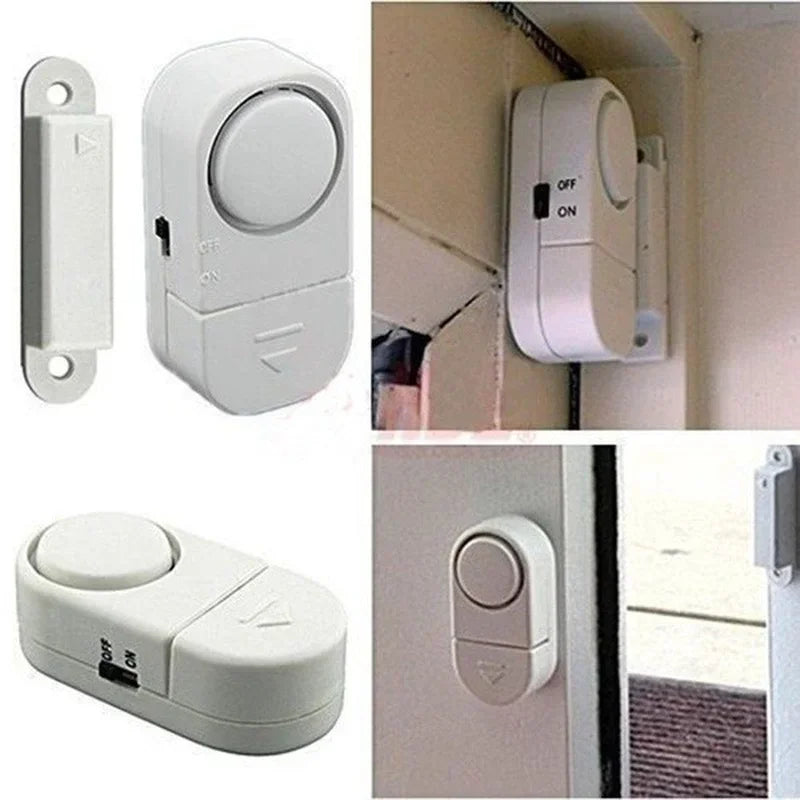Alarma Magnética Inalámbrica para Puertas y Ventanas