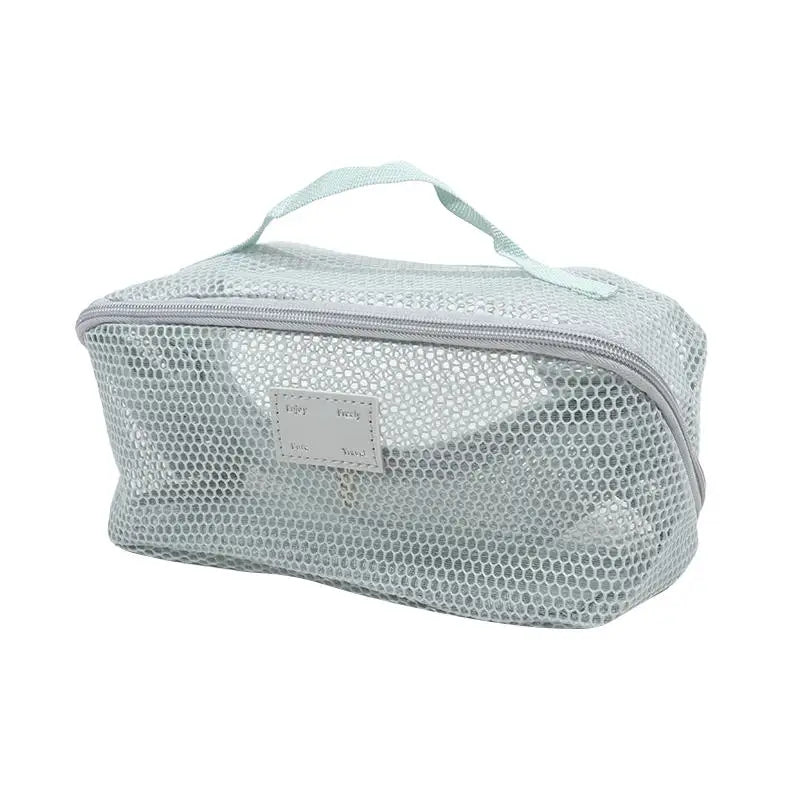Compact Travel Cosmetic Organizer Bag