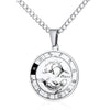 Collier Constellation du Zodiaque en Acier Inoxydable