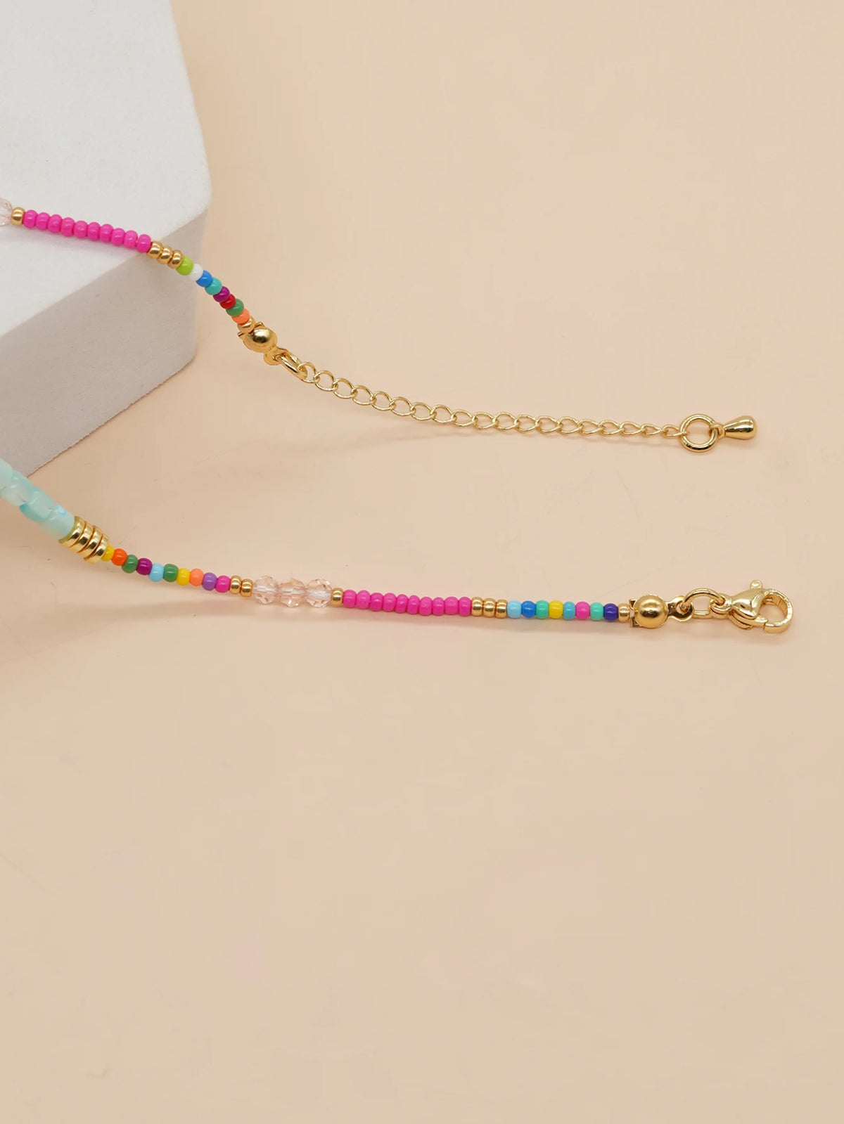 Bohemian Beaded Choker Necklace