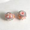 Acrylic Bow Rhinestone Beads for Jewelry Making - 50 Pieces